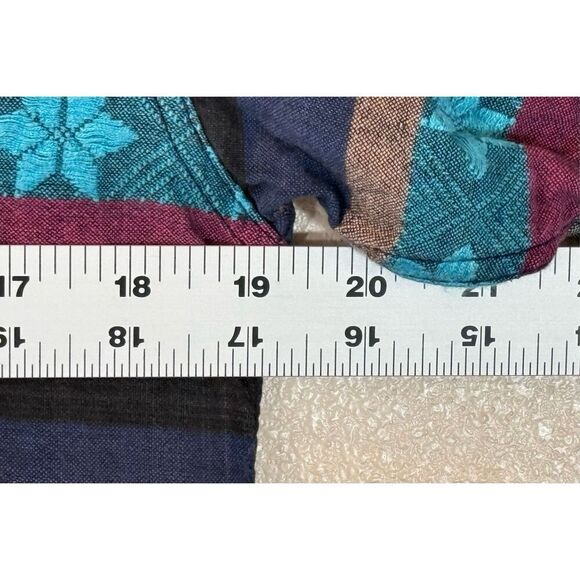 Vintage Wrangler Authentic Western Apparel Embroidered Long Sleeve Button Up - Picture 8 of 8